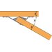 Sabot à angle variable de 10° à 30° à droite