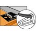 Clips voor paneelwerk uit pvc